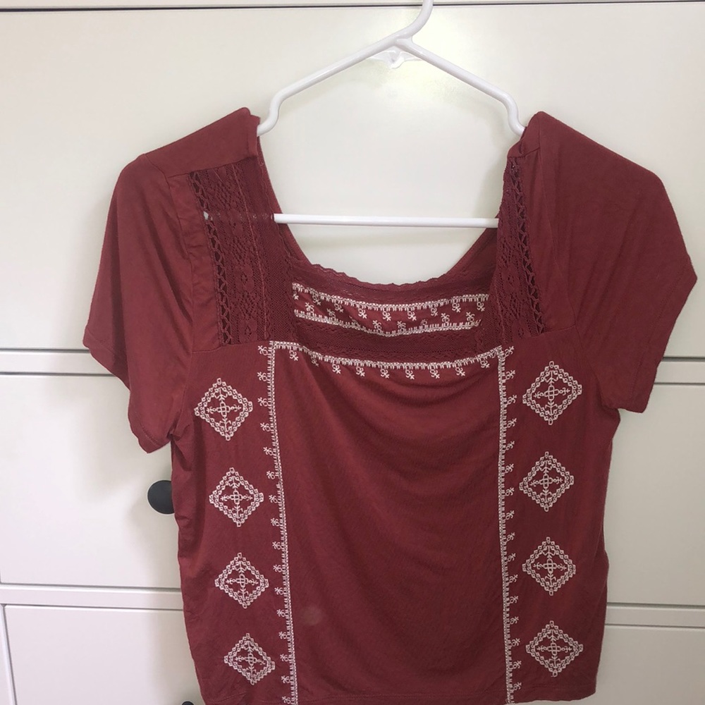 cute american eagle crop shirt💗